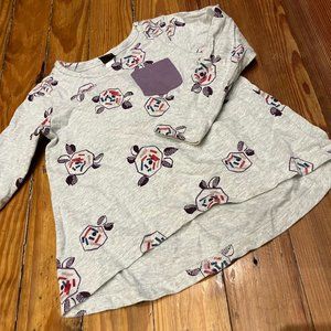 Tea Collection Outfit Shirt/Pants Size 4 EUC